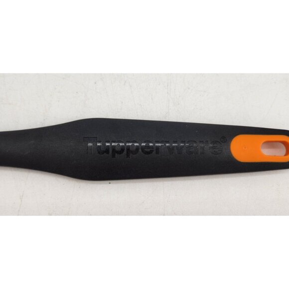 Tupperware KPT Silicone Spatula Scraper Spreader Orange Black - Picture 2 of 6